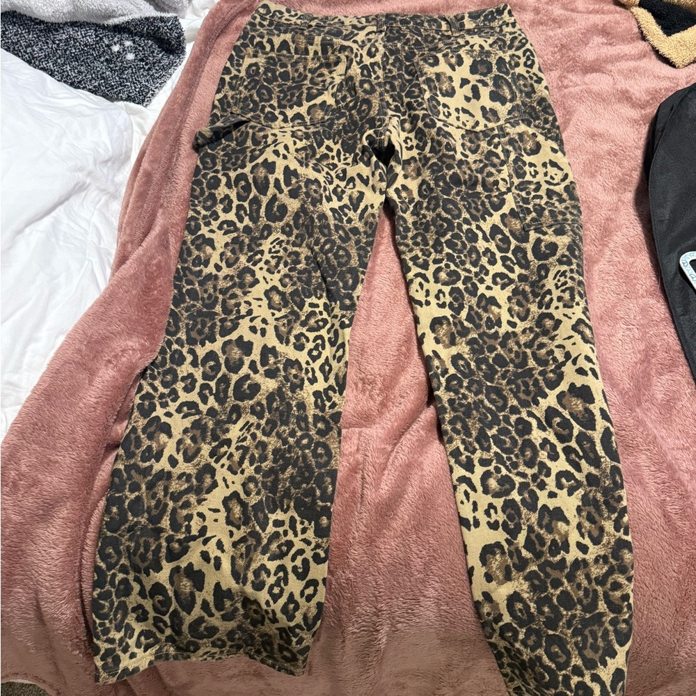 Leopard Print Pants
